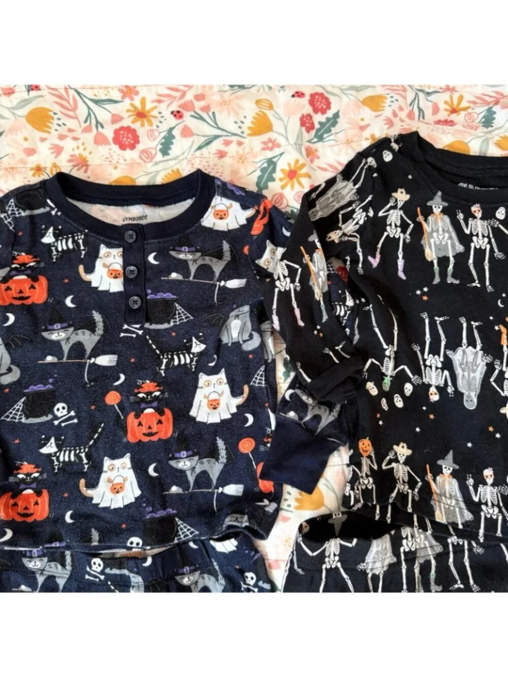 Baby boy Halloween pajama bodysuit bundle 18-24 months